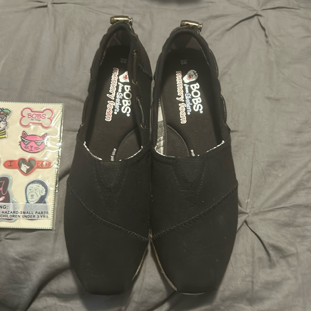 BOBS from Skechers espadrilles. Size 9 Black